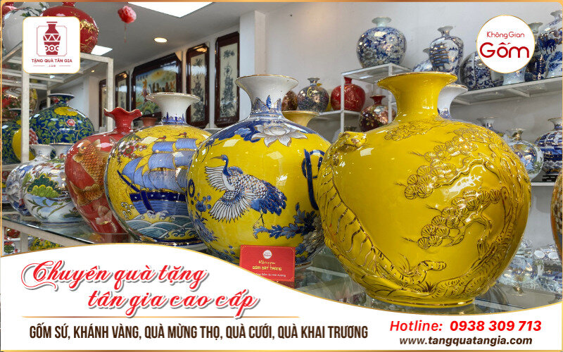 Món quà tặng Bình hút tài lộc sang trọng và ý nghĩa cho người mệnh Thổ