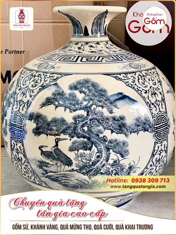Bình hút lộc tứ cảnh