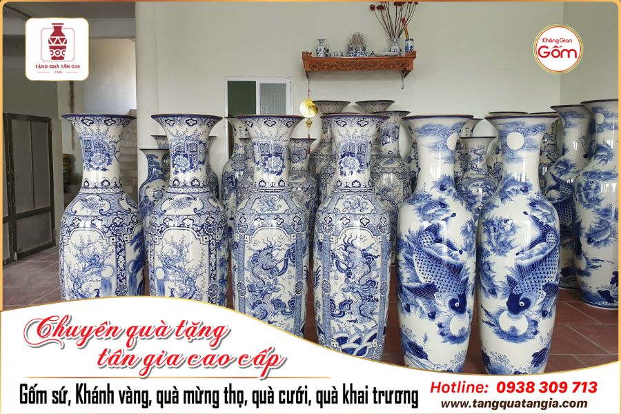 Địa điểm mua lộc bình gốm sứ uy tín, chất lượng